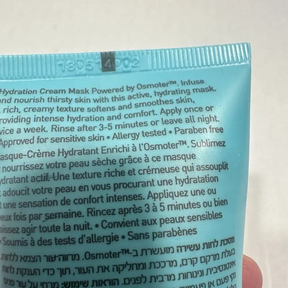 AHAVA Hydration Cream Mask Full Size 3.4 fl oz./100 ml - New